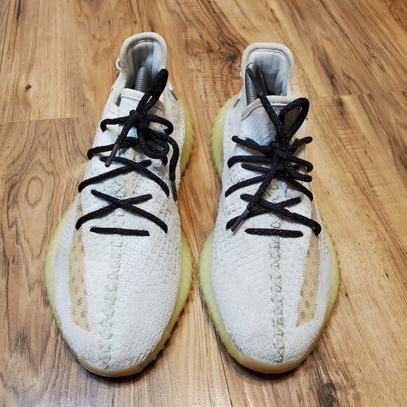Adidas Yeezy 350 V2 Hyperspace Tan Size 8.5 US Mens - Picture 3 of 9